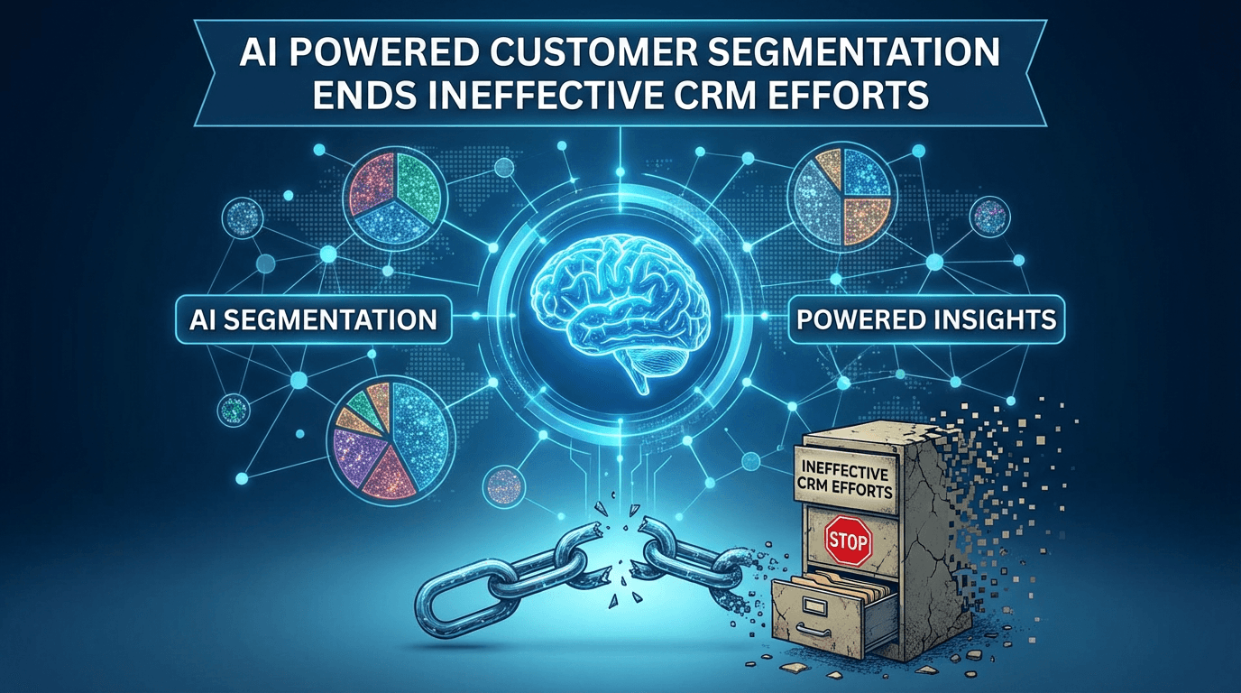 AI Powered Customer Segmentation | Boosting CRM Marketing Automation