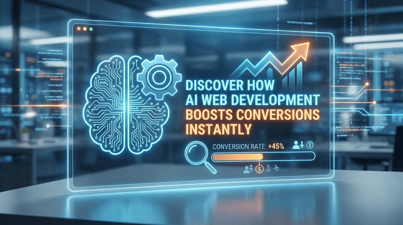 Revolutionize your ROI with AI powered website development. Discover how machine learning, predictive lead scoring, and automated UX design drive instant conversions.